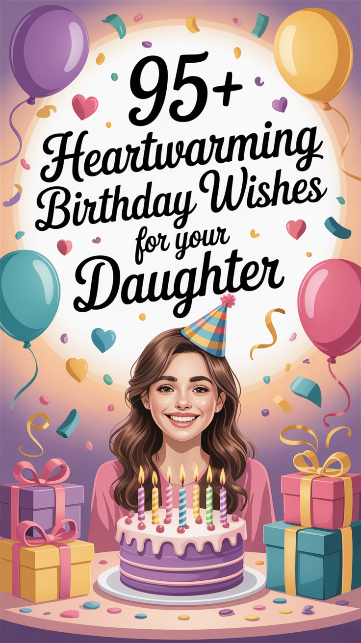Birthday Wishes for Your Daughter