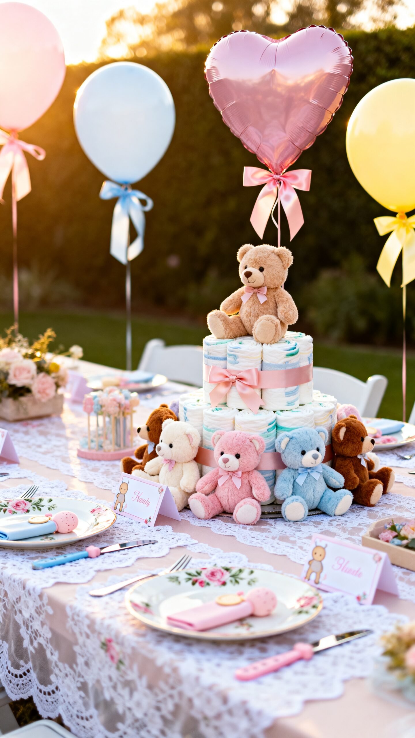 adorable practical easy to make diaper cake