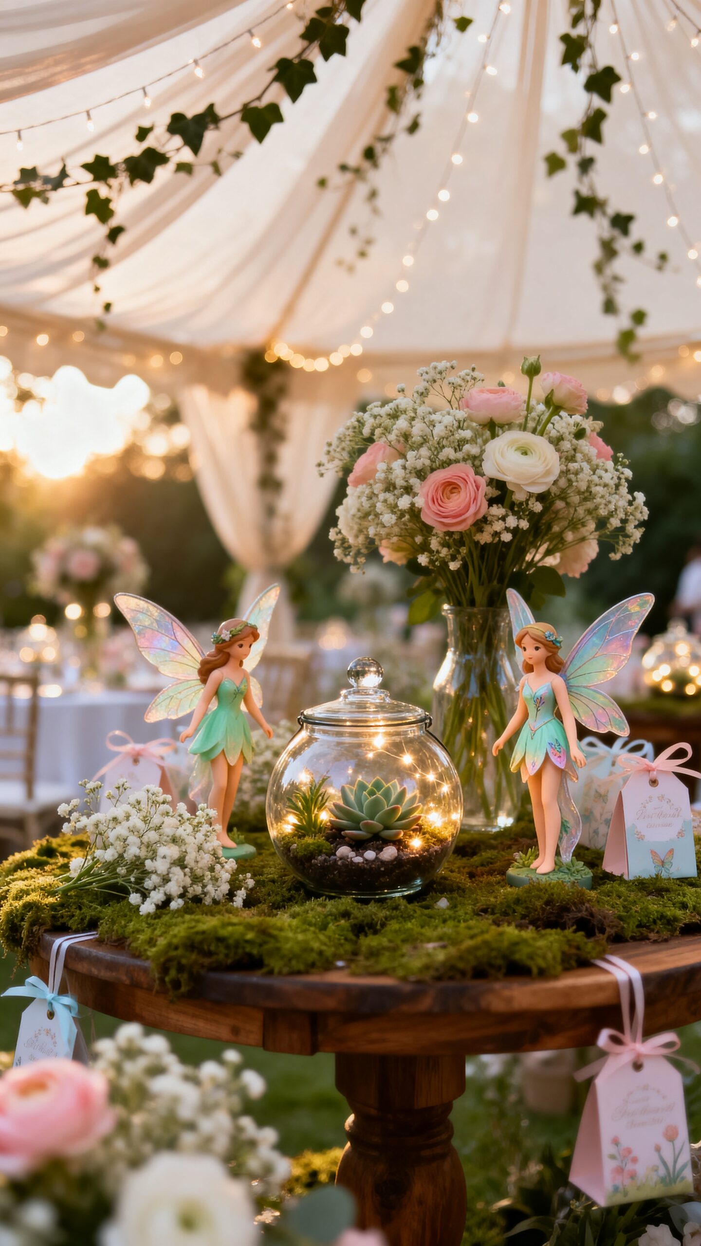 charming whimsical personalized blooming mementos