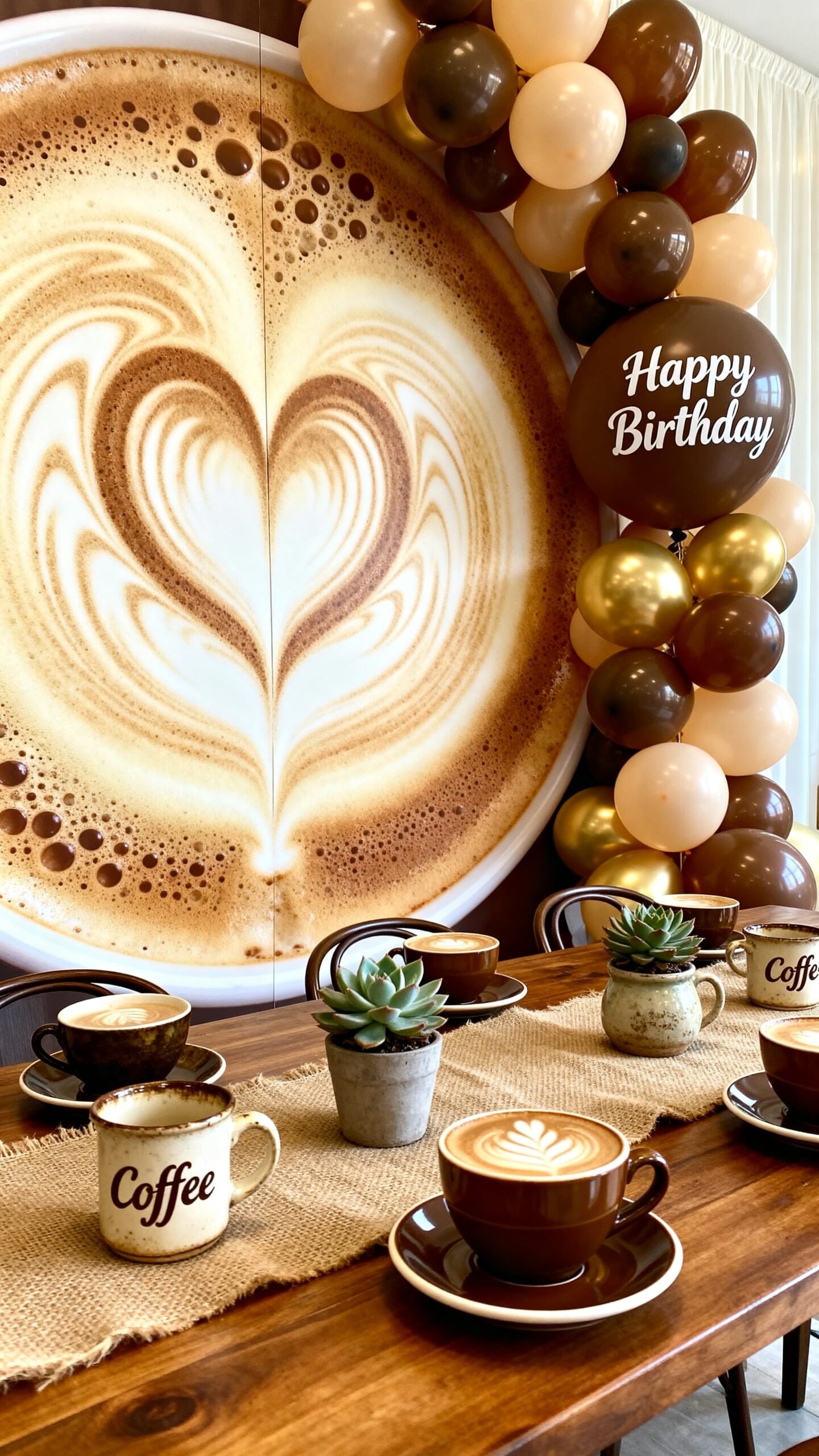 coffee inspired photo backdrops