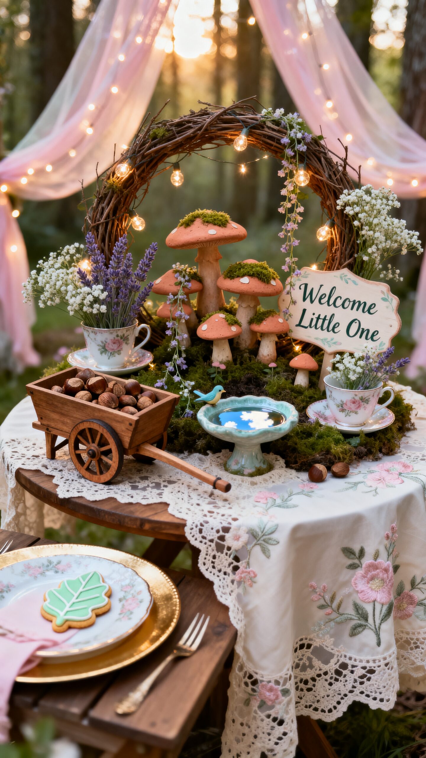 enchanted garden tabletop fairy tale