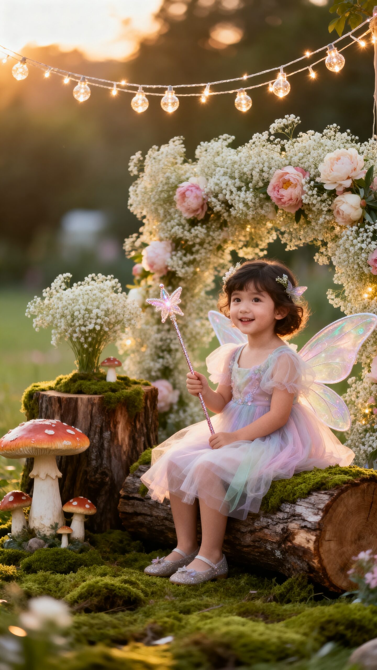 enchanting fairy themed photo booth
