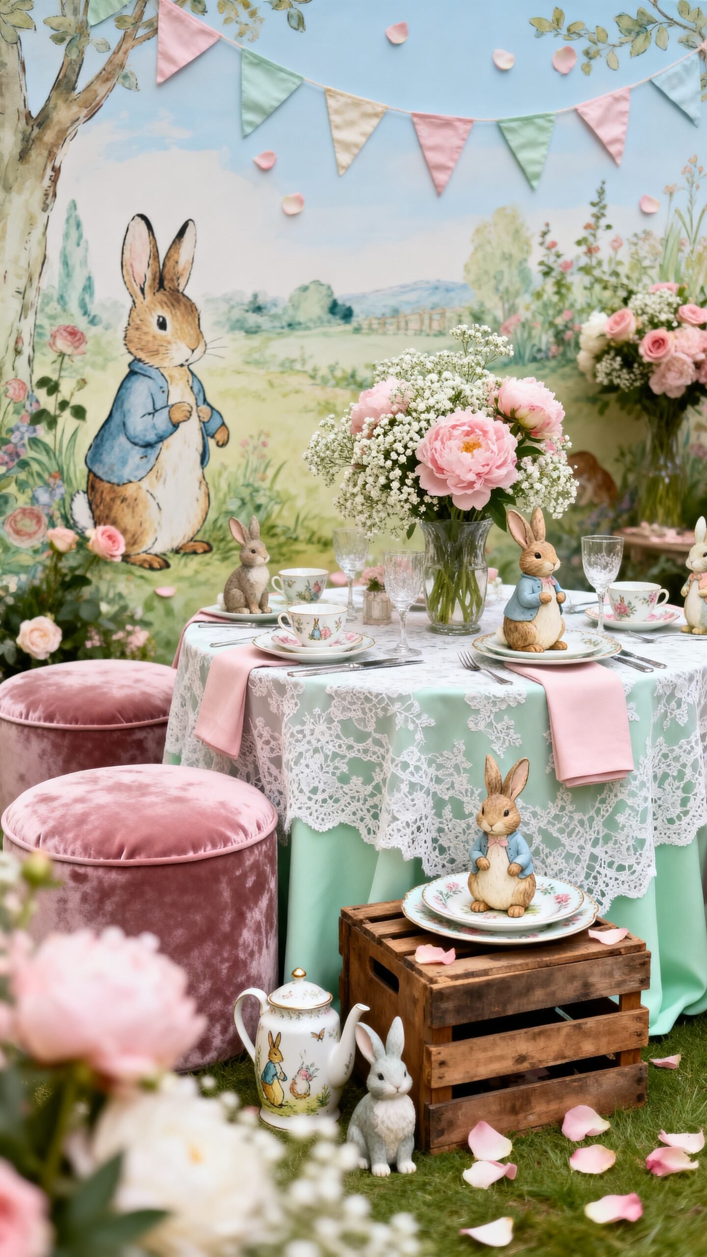 enchanting pastel countryside storybook celebrations