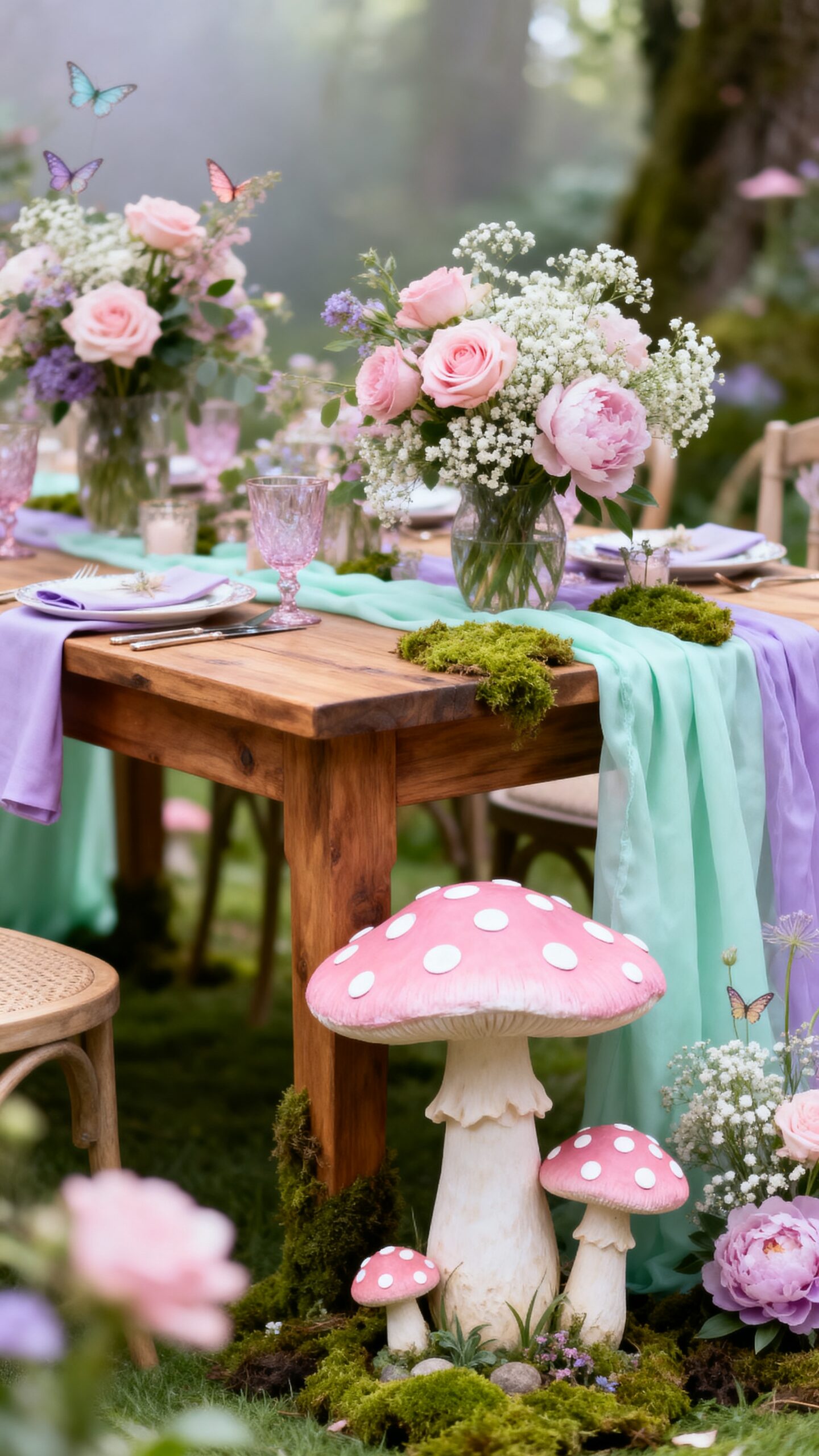enchanting woodland fairy garden celebration