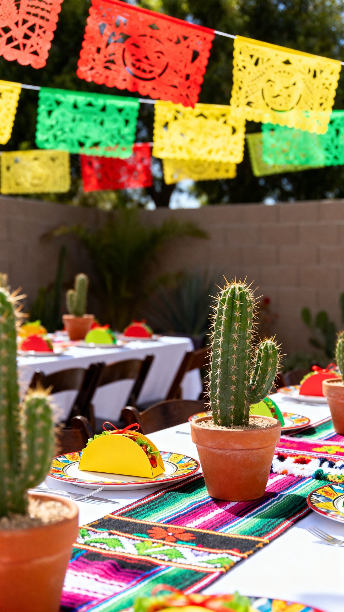 festive taco themed baby shower invitations