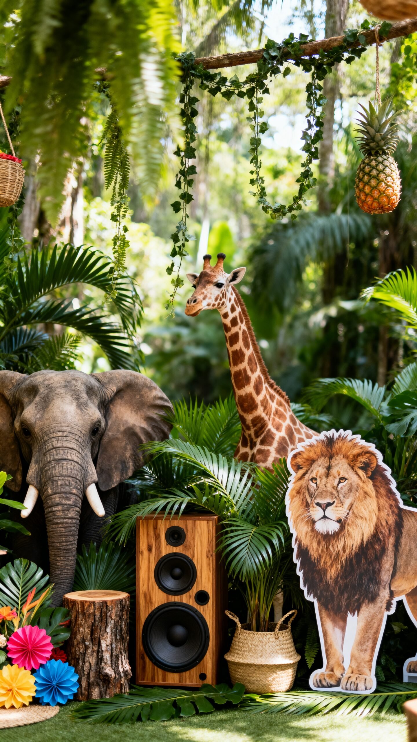 immersive jungle soundscape experience