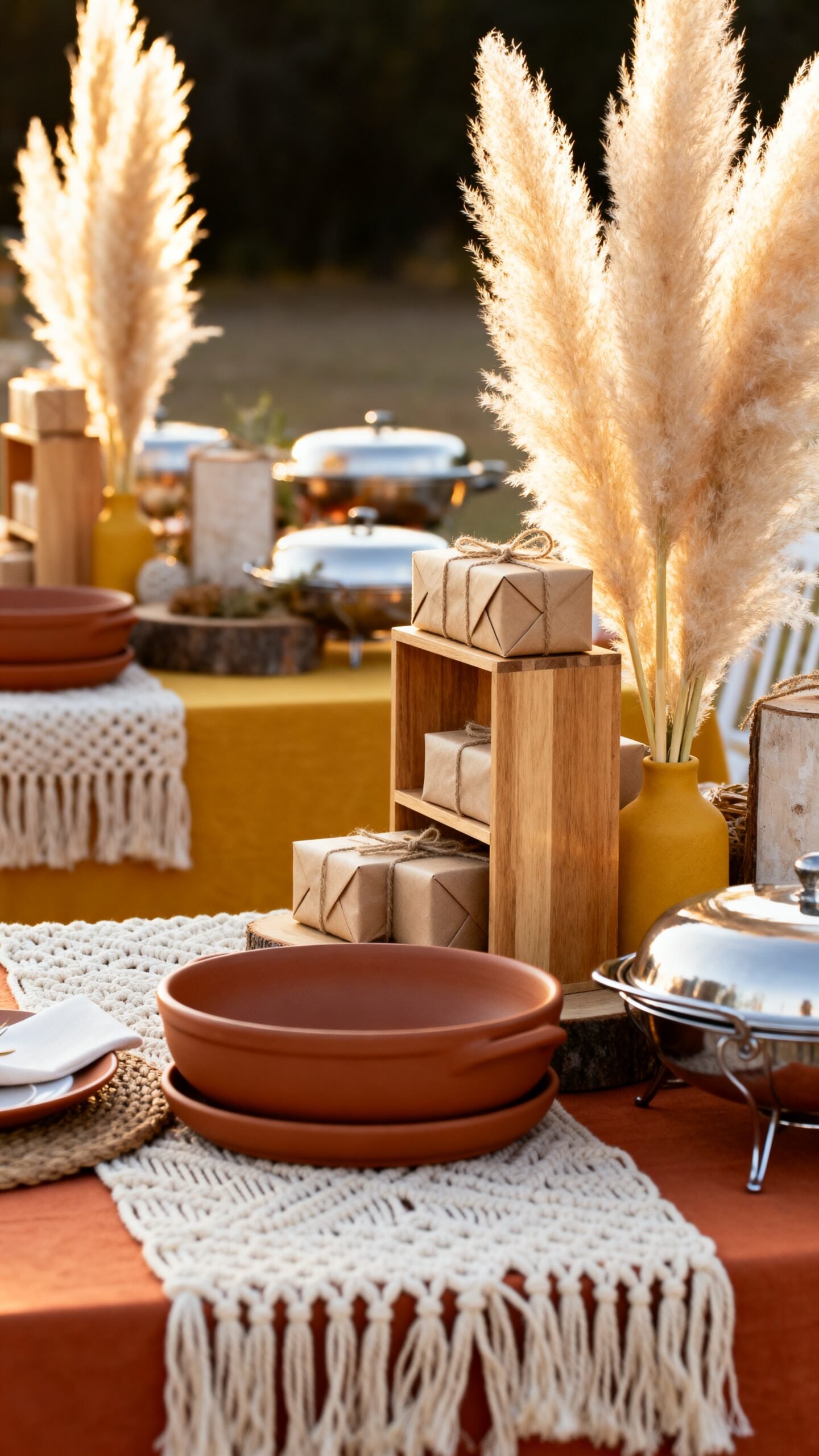 intimate bohemian floor dining experience