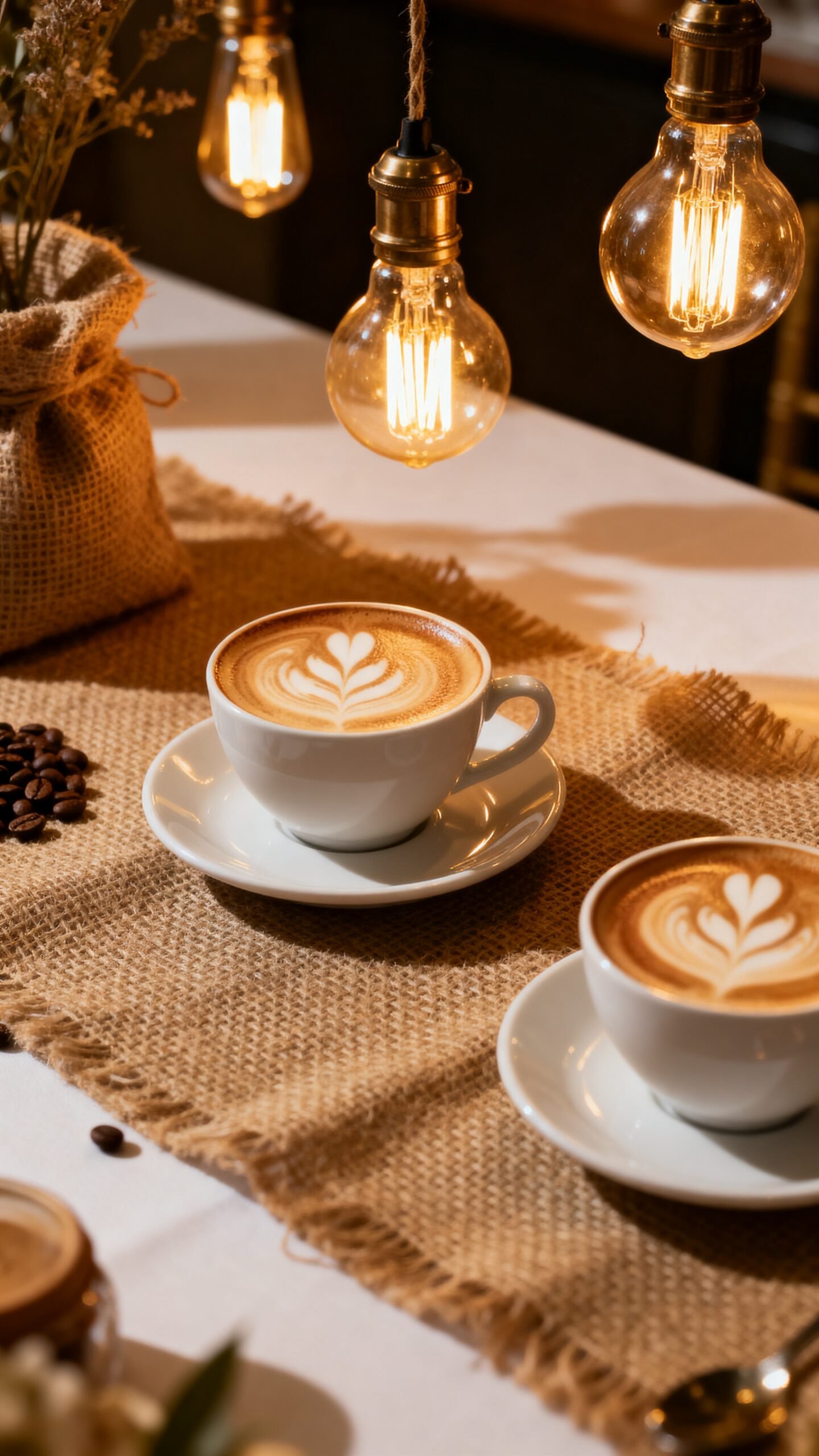 intimate cozy ambiance focused caf atmosphere