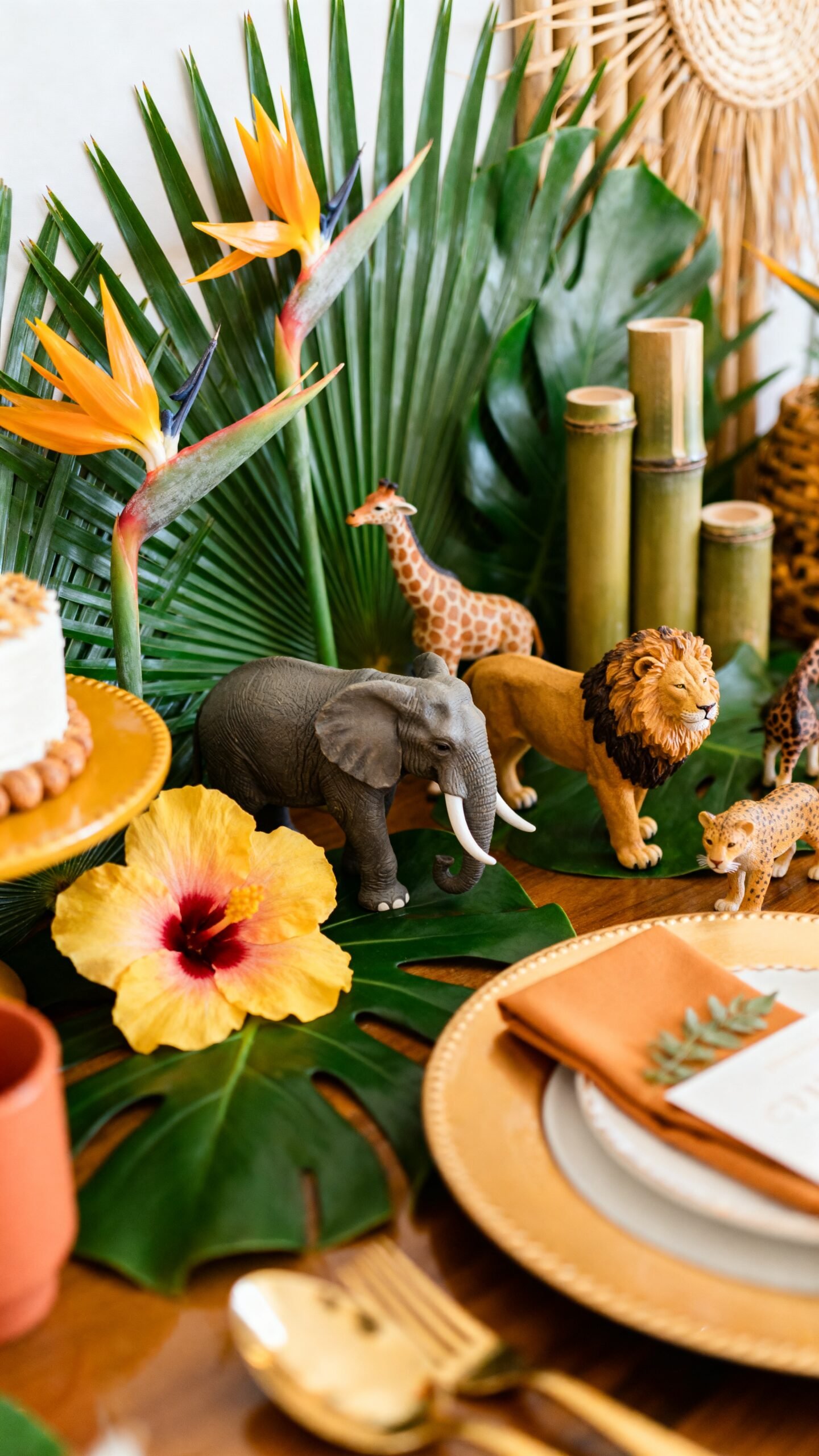 jungle themed baby shower ideas