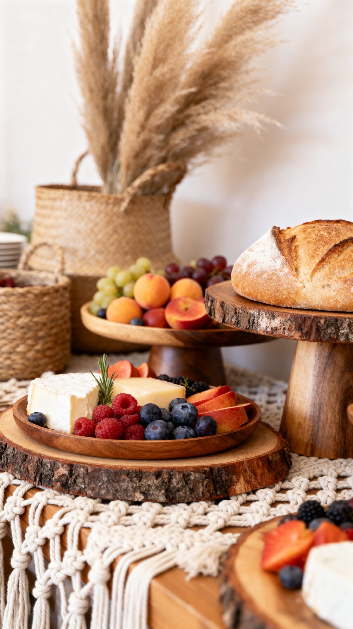 rustic earthy boho chic textural