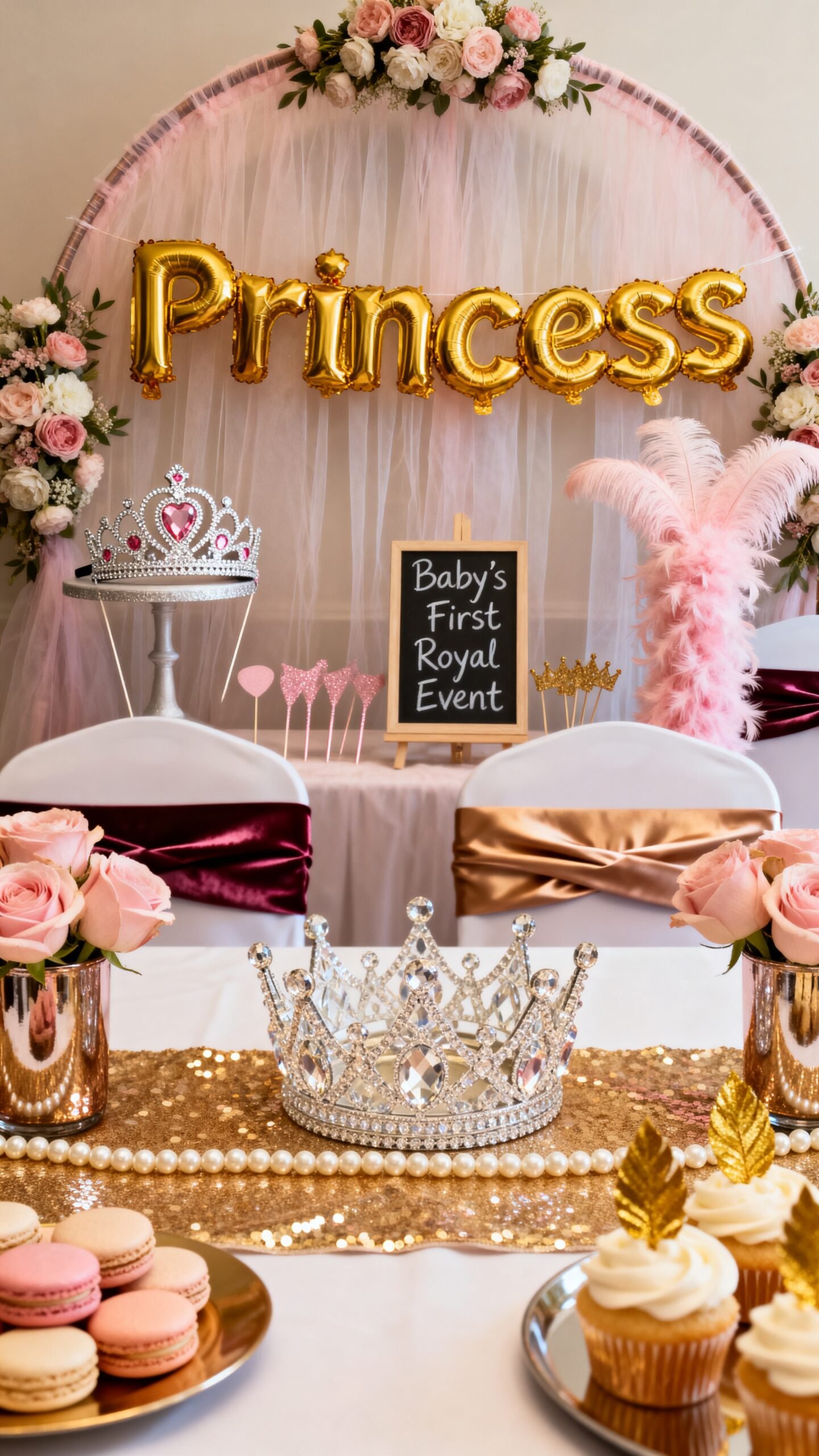 sparkly regal diy photo booth props