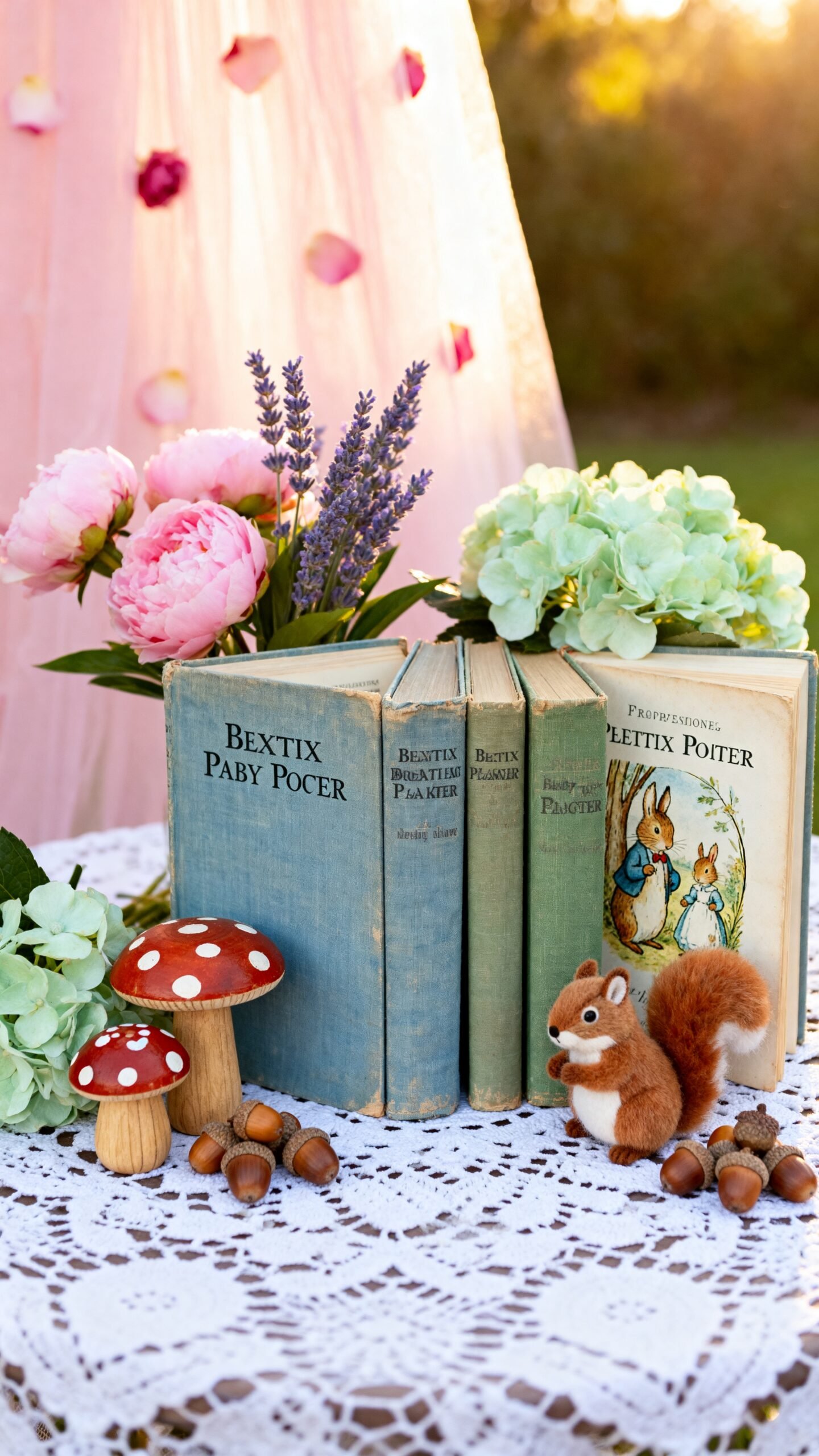 storytelling through literary decor