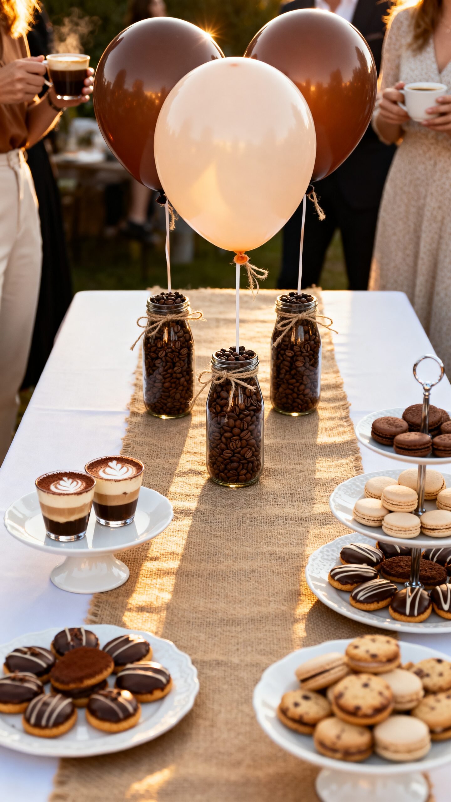 time conscious coffee baby shower planning