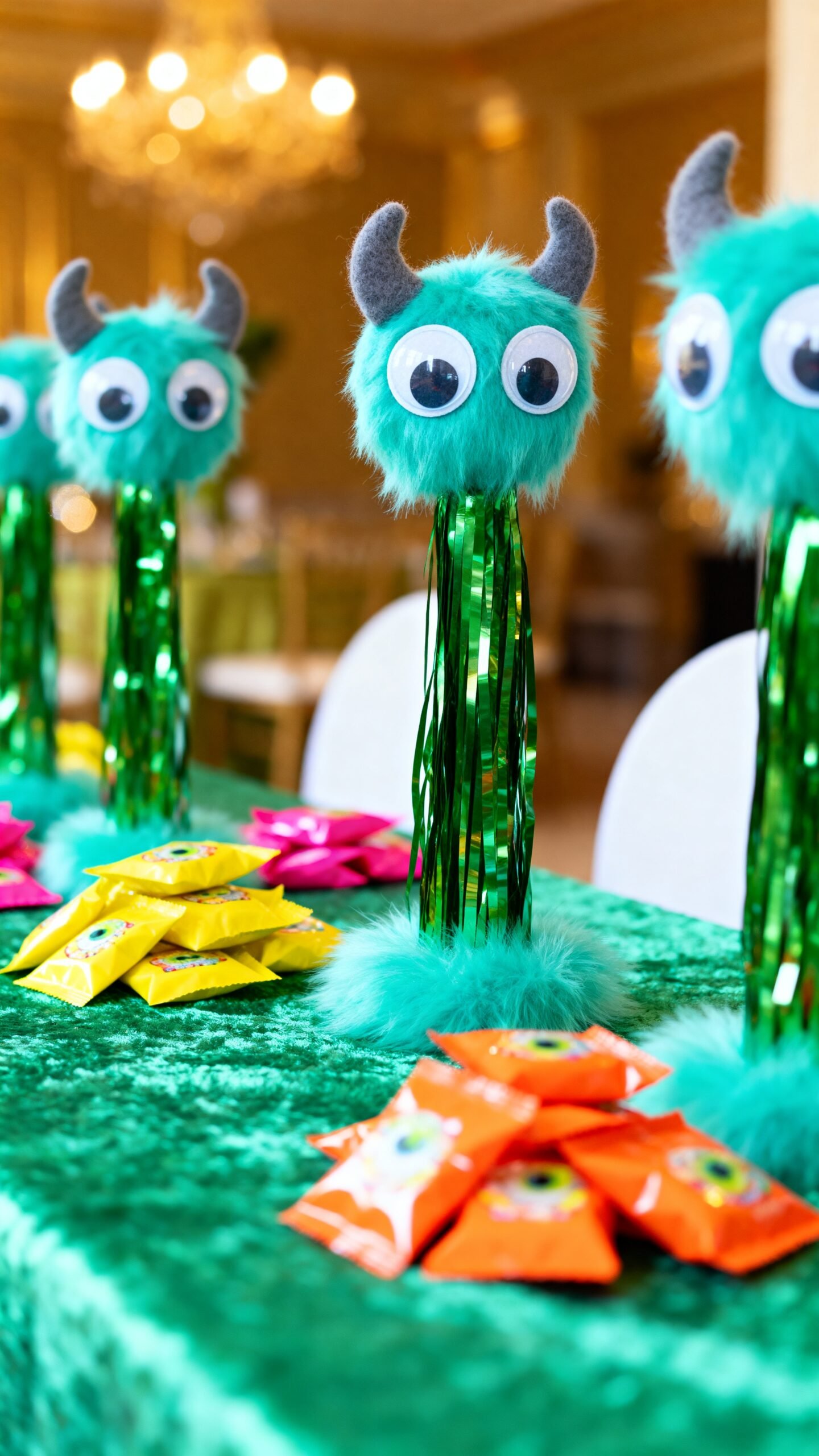 whimsical baby shower monsters incorporated