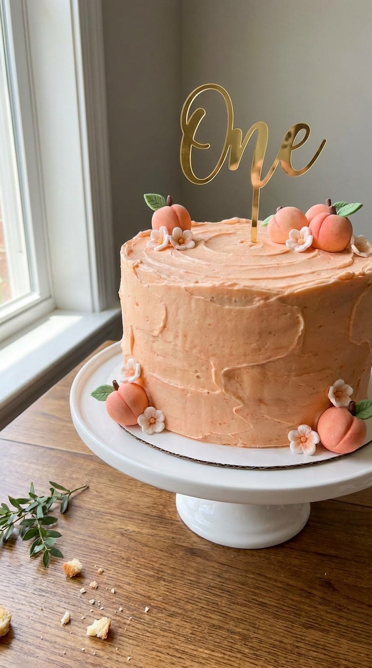 14 Sweet Peach 1st Birthday Party Ideas for a Fresh Theme