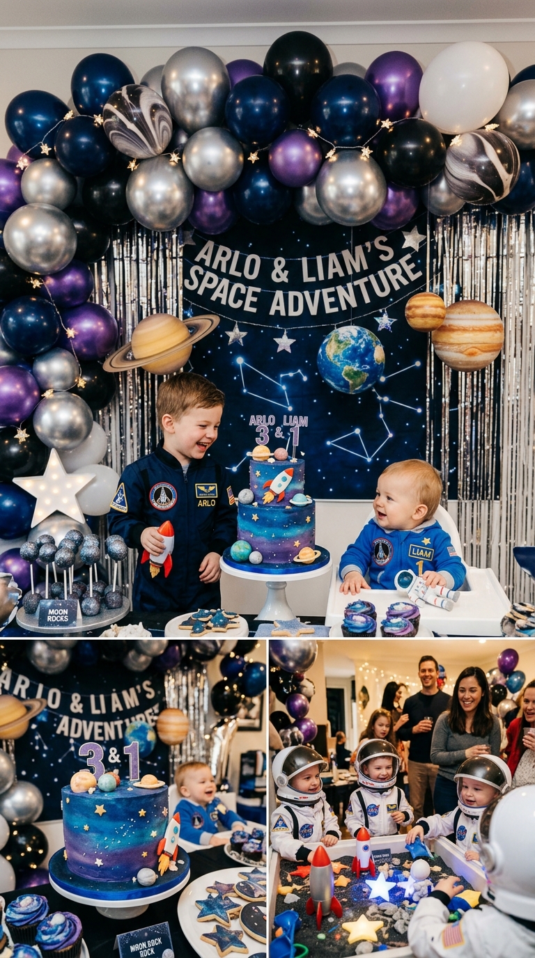 15 Combined 1st and 3rd Birthday Party Theme Ideas That Feel Creative