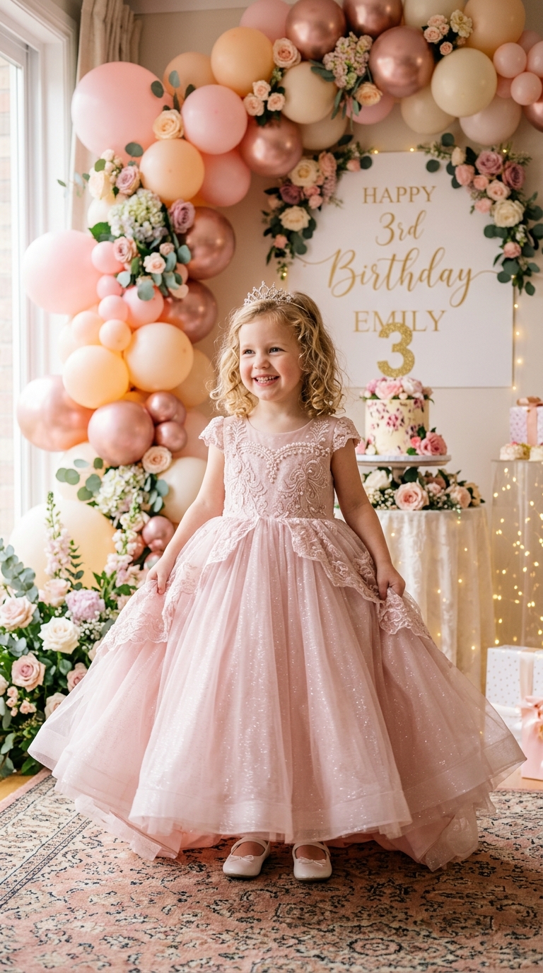 15 Cute 4th Birthday Outfit Ideas for Girls That Shine in Photos