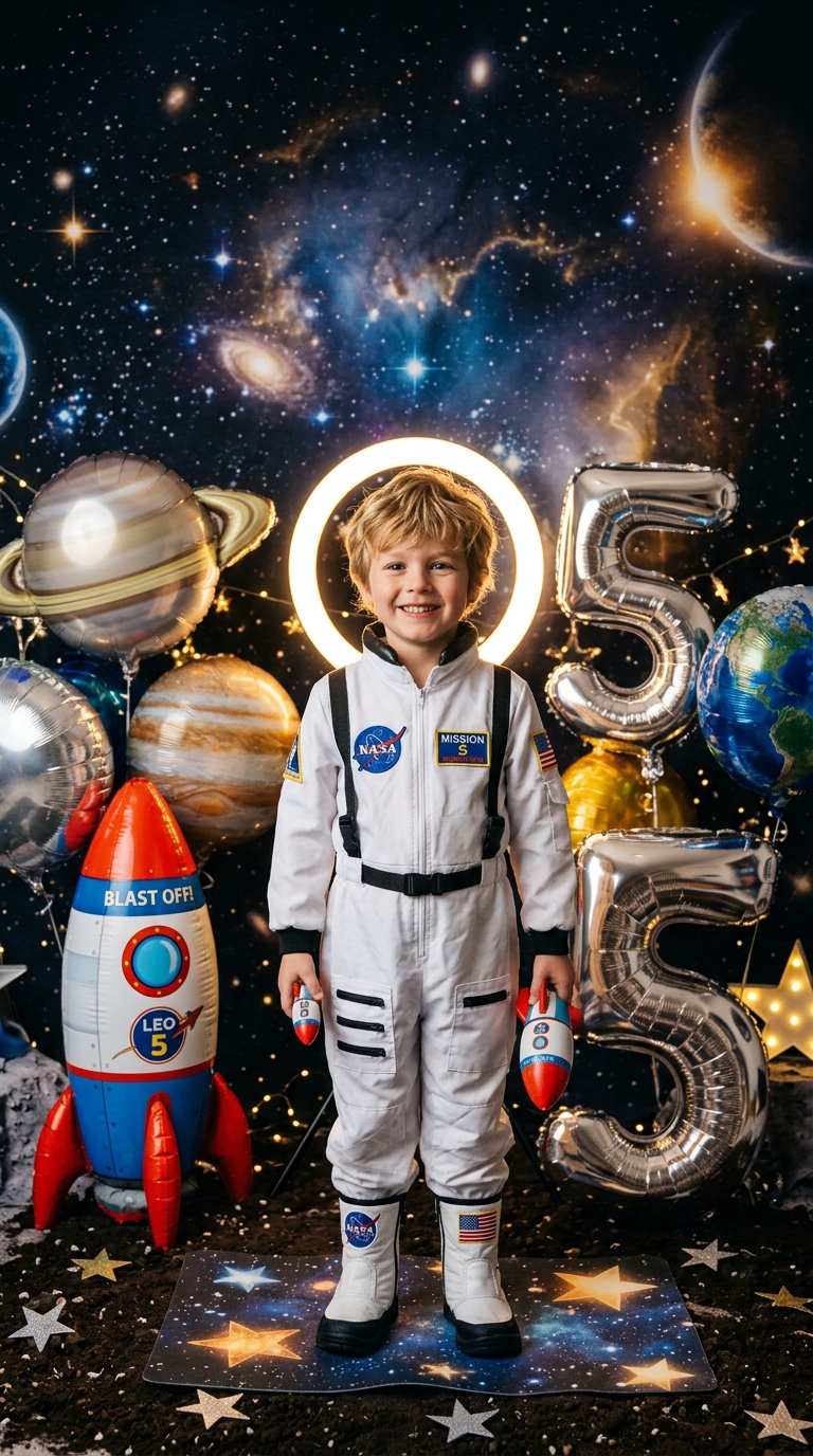 14 Creative 5th Birthday Photoshoot Ideas for Boys That Look Awesome