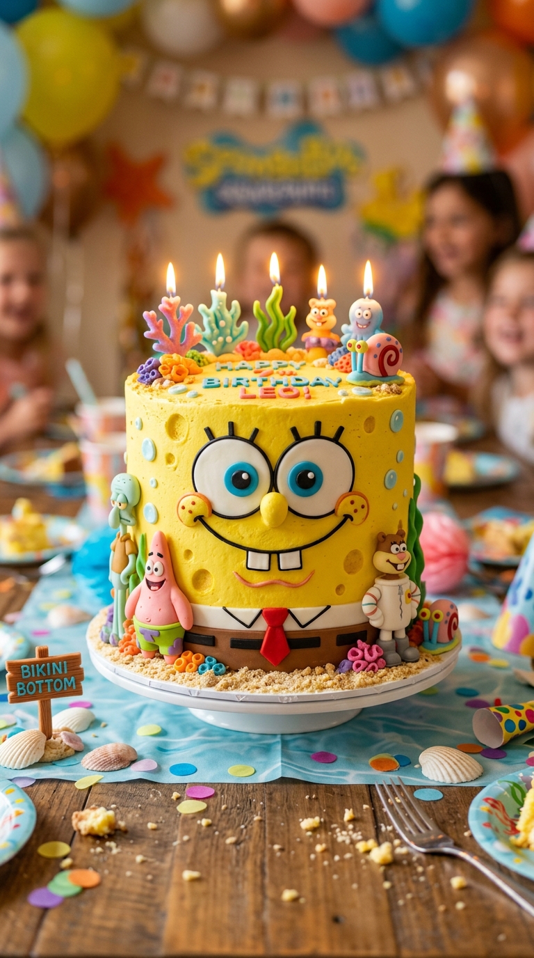 14 SpongeBob 4th Birthday Party Ideas Full of Underwater Fun