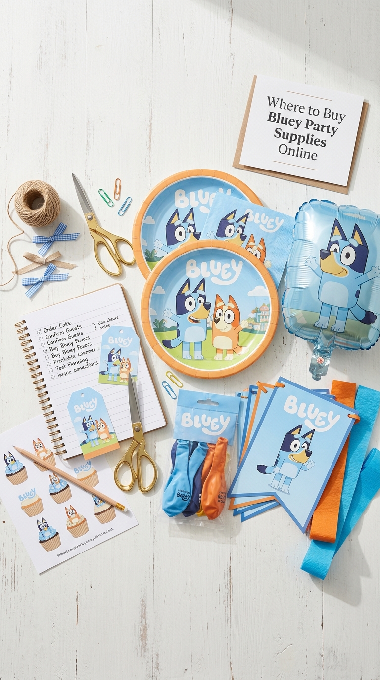 14 Cute Bluey 3rd Birthday Party Ideas for Girls Who Love Bluey