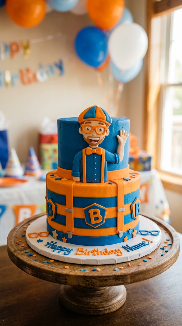 12 Blippi Birthday Cake Ideas That Kids Can’t Get Enough Of