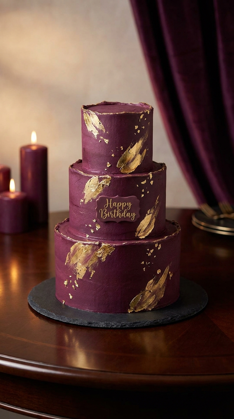 14 Gorgeous Purple Birthday Cake Ideas You’ll Want to Copy