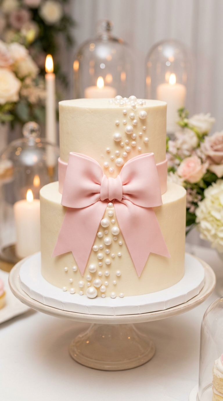12 Cute Bow Birthday Cake Ideas That Are Almost Too Pretty to Eat