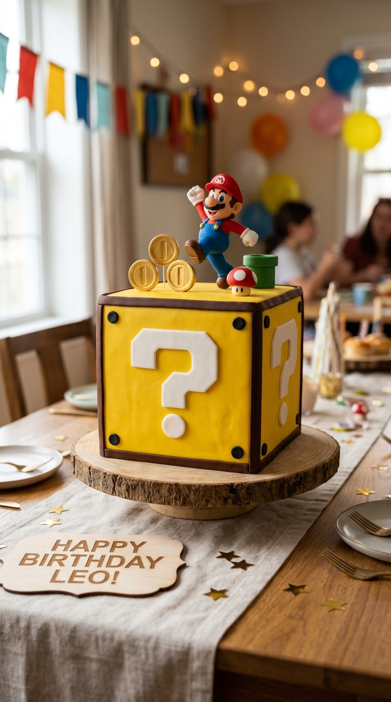 14 Super Mario Birthday Cake Ideas Worth Leveling Up For