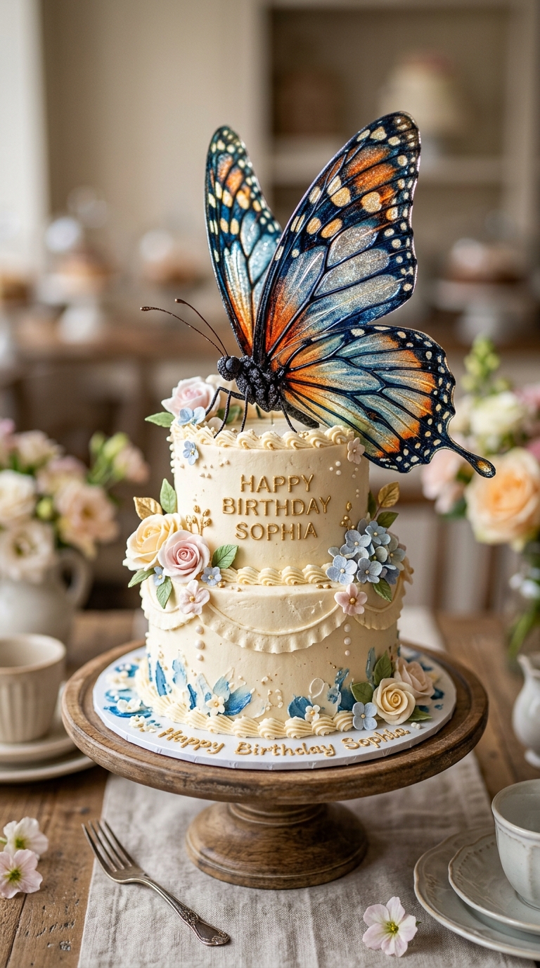 14 Magical Butterfly Birthday Cake Ideas Straight Out of a Fairytale
