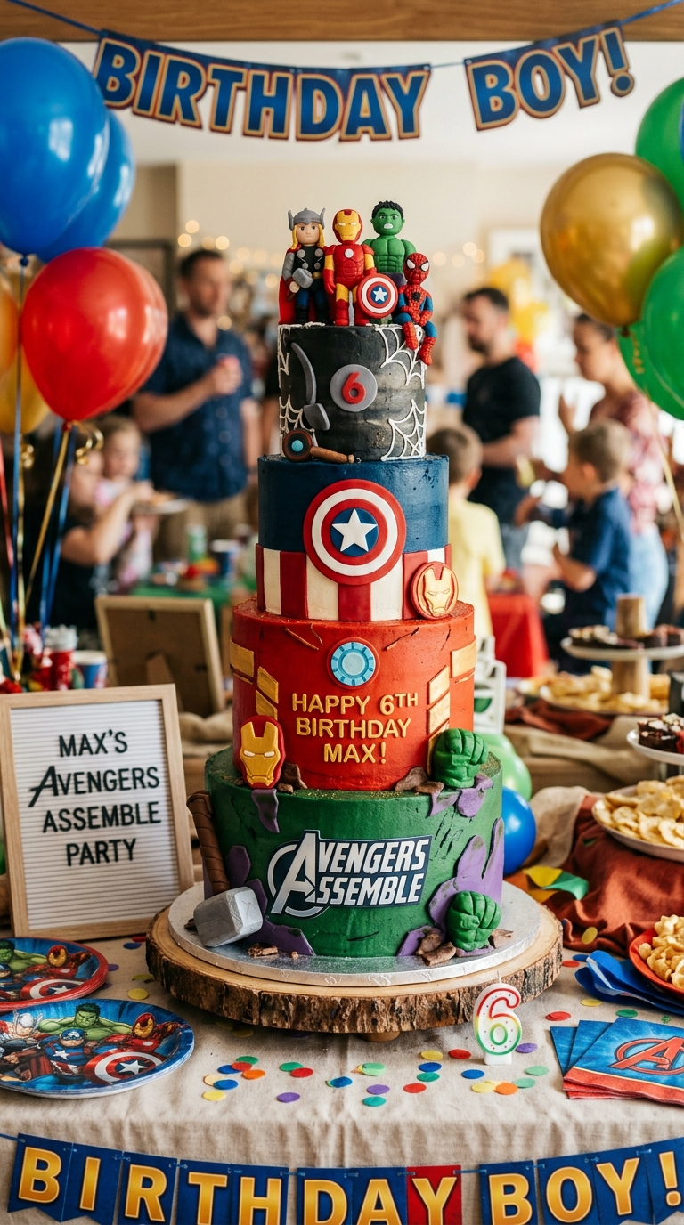 14 Marvel Birthday Cake Ideas for the Ultimate Superhero Party