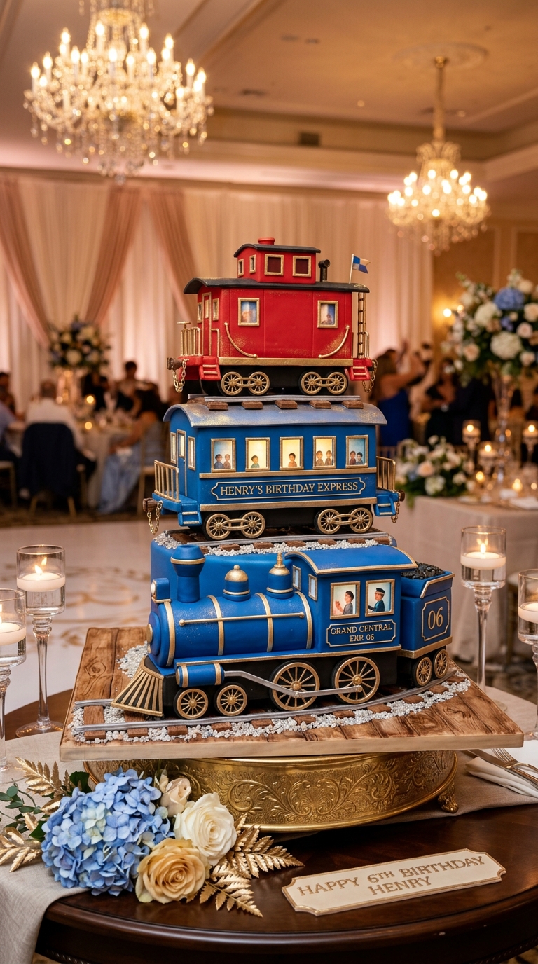 13 Charming Train Birthday Cake Ideas Perfect for Little Conductors